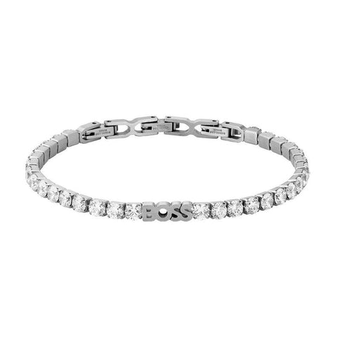 Hugo Boss Jewellery Men's Stainless Steel Tennis Bracelet 1580707