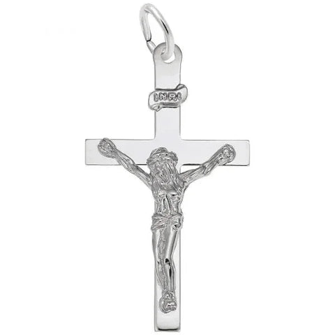 Sterling Silver Crucifix Charm