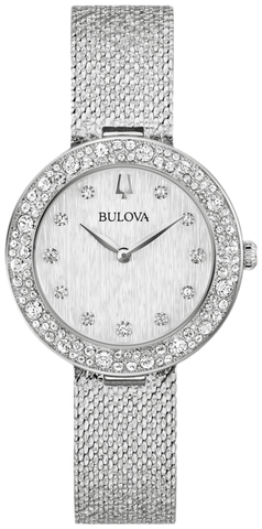 Bulova Crystal Quartz Women's Watch 96L329