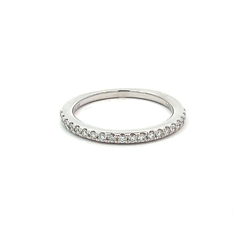 10K White Gold 0.25TDW Lab Grown Diamond Band