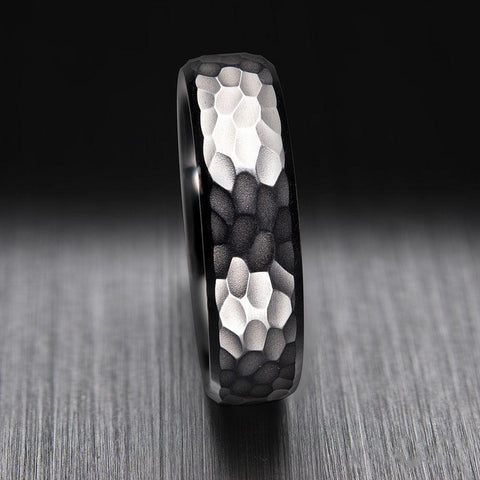 10, 14, 18 Karat 8mm Solid Gold High Polish Rounded Lux Band