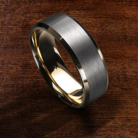 10, 14, 18 Karat 6mm Solid Gold High Polish Rounded Lux Band