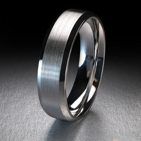 10, 14, 18 Karat 6mm Solid Gold High Polish Rounded Lux Band
