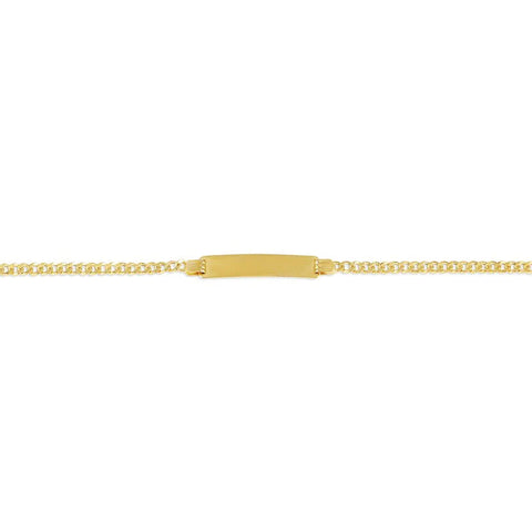 10K Yellow Gold Curb Link Bracelet