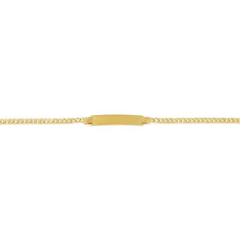10K Yellow Gold Curb Link Bracelet