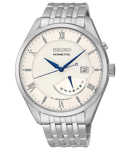 Seiko Kinetic Quartz Mens Watch SRN055