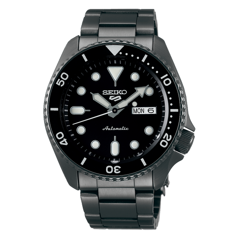 Seiko 5 Sports Gunmetal Grey Stainless Steel Automatic Men's Watch SRPD65K1