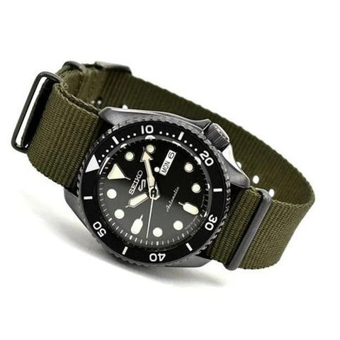 Seiko 5 Sports Automatic Black Dial Men's Watch SRPD65K4