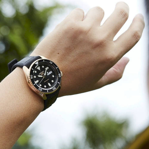 Seiko 5 Sports Automatic Black Dial Men's Watch SRPD76K1