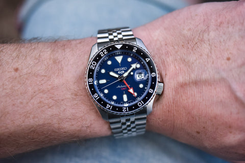 Seiko 5 Sports ‘Blueberry’ Automatic Men's Watch SSK003K1