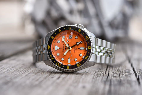 Seiko 5 Sports ‘Mikan Orange’ Automatic Men's Watch SSK005K1