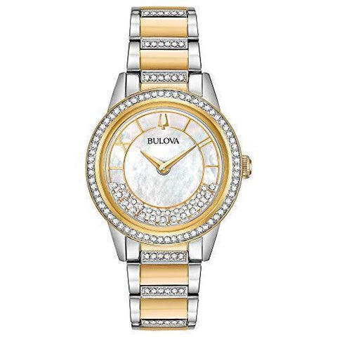Bulova Crystal Quartz Womens Watch 98L245