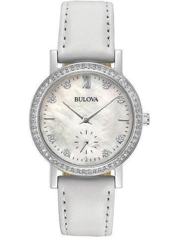 Bulova Crystal Quartz Womens Watch 96L245