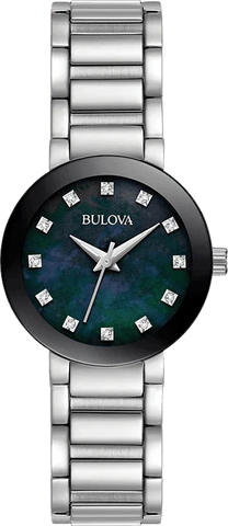 Bulova Futuro Quartz Womens Watch 96P172