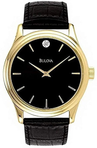 Bulova Diamond Quartz Mens Watch 97F55