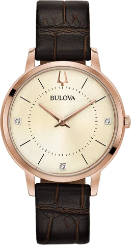 Bulova Classic Quartz Womens Watch 97P122