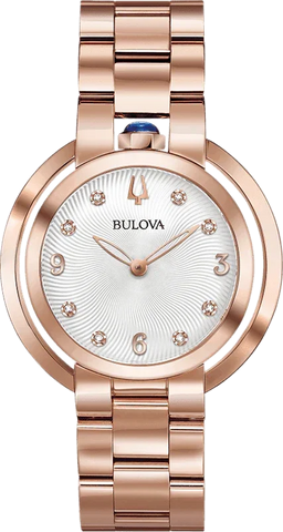 Bulova Rubaiyat Quartz Womens Watch 97P130