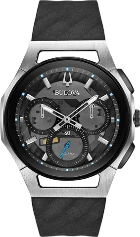 Bulova Curv Quartz Mens Watch 98A161