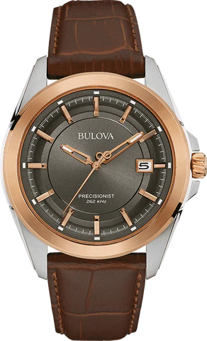 Bulova Precisionist Quartz Mens Watch 98B267