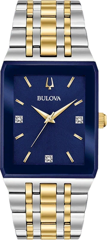 Bulova Futuro Quartz Mens Watch 98D154