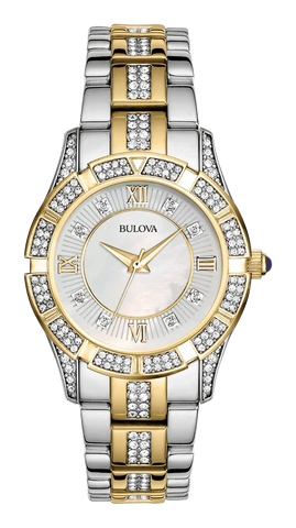 Bulova Crystal Quartz Womens Watch 98L135