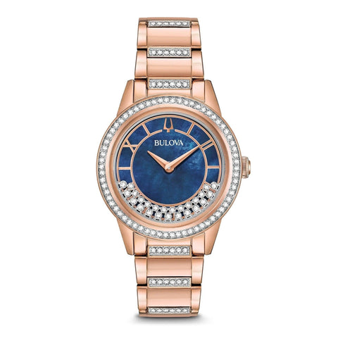 Bulova Crystal Quartz Womens Watch 98L247
