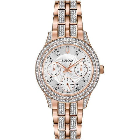 Bulova Crystal Quartz Womens Watch 98N113