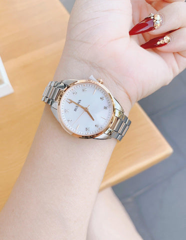 Bulova Classic Quartz Womens Watch 98P183