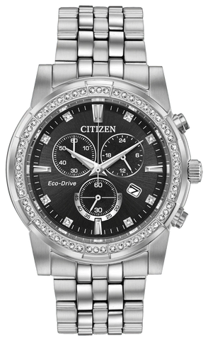Citizen Eco Drive Crystal Men's Watch AT2450-58E