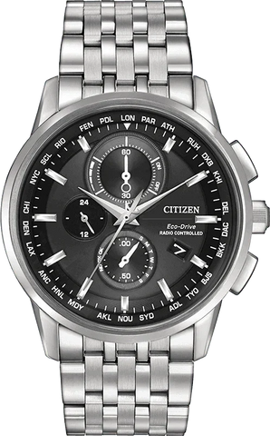 Citizen Eco Drive World Chronograph A-T Men's Watch AT8110-53E
