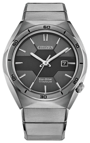Citizen Eco Drive Super Titanium Armor Mens Watch AW1660-51H