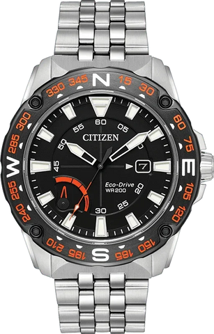 Citizen PRT Eco-Drive Men's Watch AW7048-51E