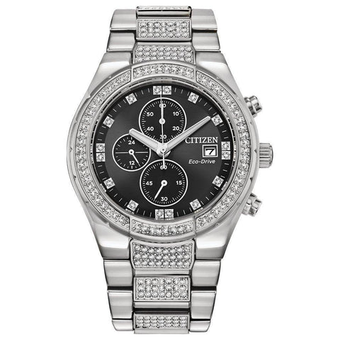 Citizen Eco Drive Crystal Men's Watch CA0750-53E