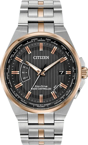 Citizen Eco Drive World Perpetual A-T Men's Watch CB0166-54H