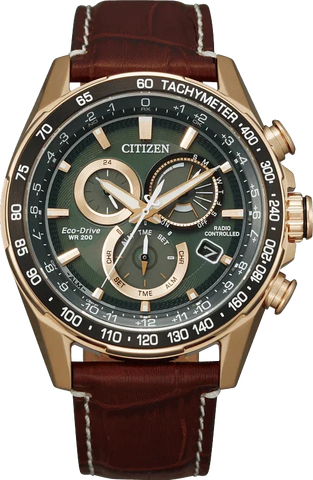 Citizen Eco Drive Perpetual Chrono AT Mens Watch CB5919-00X