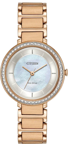 Citizen Eco Drive Silhouette Crystal Women's Watch EM0483-54D
