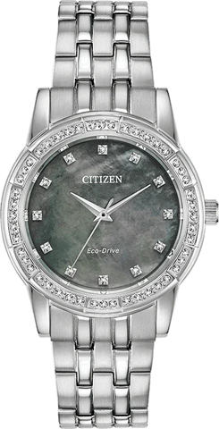 Citizen Eco Drive Silhouette Crystal Women's Watch EM0770-52Y