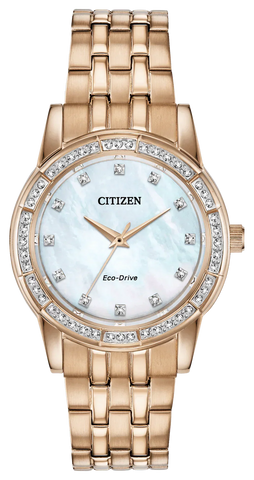 Citizen Eco Drive Silhouette Crystal Women's Watch EM0773-54D