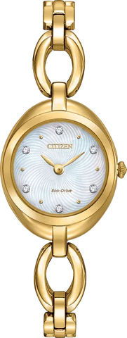 Citizen Eco Drive Silhouette Crystal Women's Watch EX1432-51D