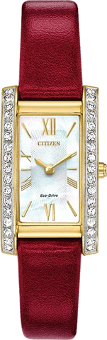 Citizen Eco Drive Silhouette Crystal Women's Watch EX1472-05D