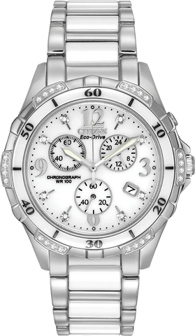 Citizen Eco Drive Silhouette Diamond Women's Watch FB1230-50A