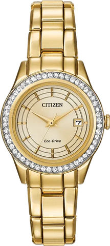 Citizen Eco Drive Silhouette Crystal Women's Watch FE1122-53P