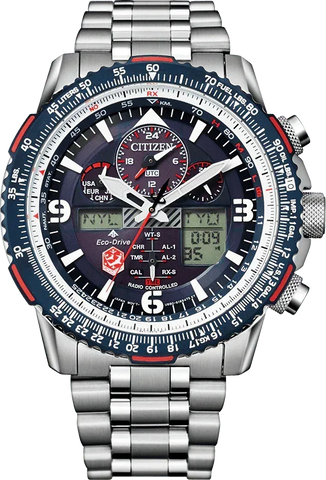 Citizen Eco Drive Promaster Snowbirds Skyhawk A-T Mens Watch JY8071-51L