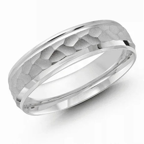 10, 14, 18 Karat 6mm Solid Gold High Polish Rounded Lux Band