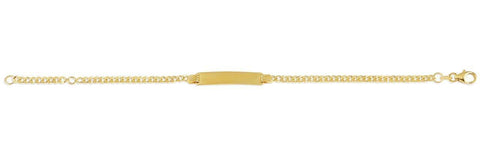 10K Yellow Gold Curb Link Bracelet