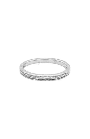 10K White Gold 0.25TDW Diamond Solitaire With Square Halo Vintage Wedding Set