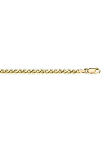 14K, 18K Yellow Gold L.F Link 3.3 mm Italian Bracelet