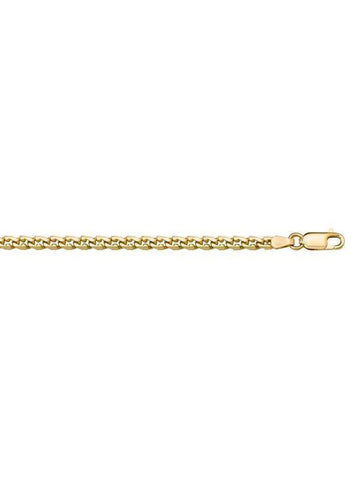 14K, 18K Yellow Gold L.F Link 3.3 mm Italian Chain