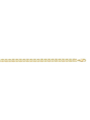 10K, 14K, 18K Yellow Gold Flat Anchor 3.0 mm Italian Chain