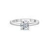 10K White Gold 0.30CT Canadian Diamond Solitaire Ring